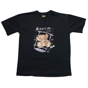 Drew House Come On Baby Luck Beer Teddy T-Shirt Size Large Rare Streetwear